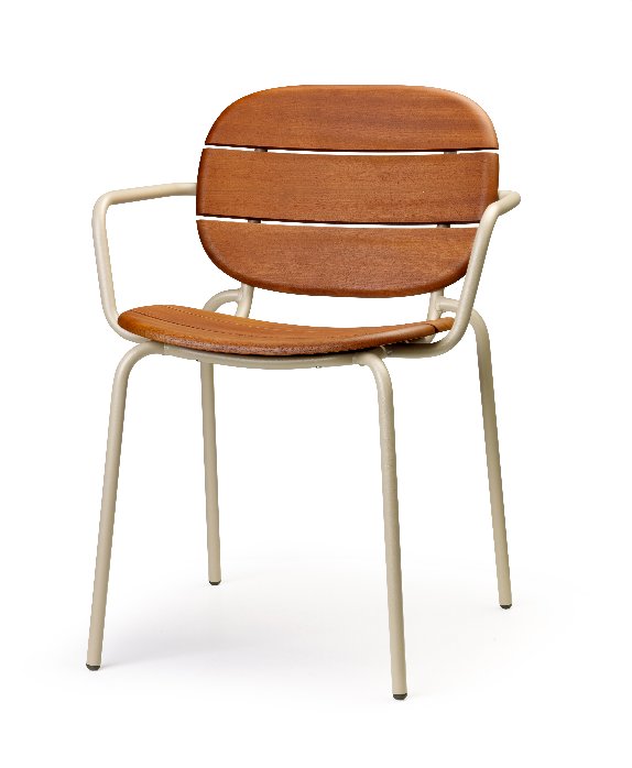 Si-Si Wood Armchair - Set of 12